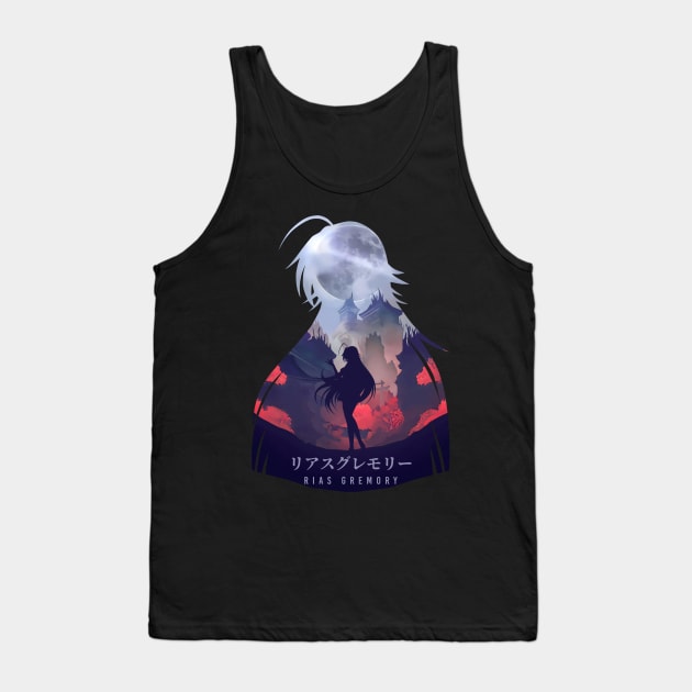 Rias - Dark Illusion Tank Top by The Artz